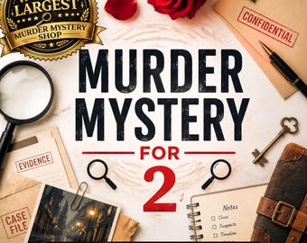 Couples Mystery Date Night Kit, Romantic Activity for Two (Digital Download)