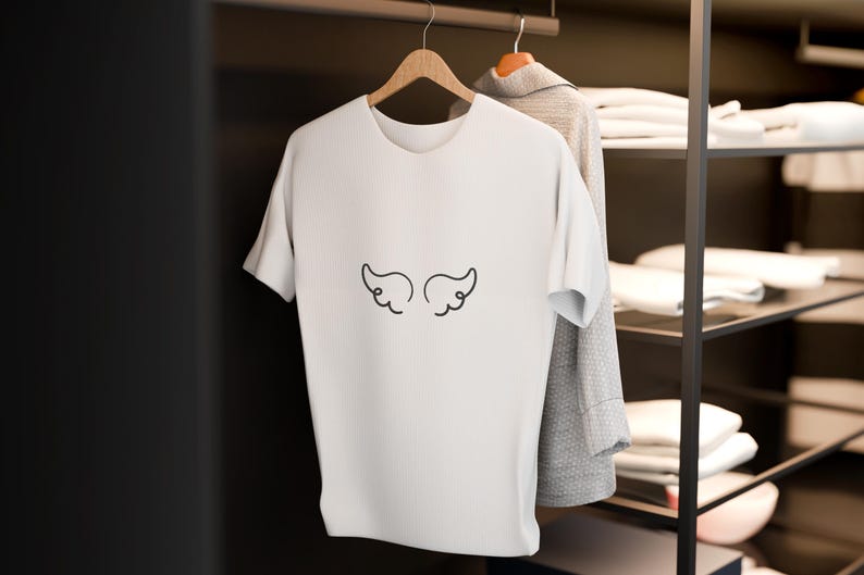 Angel Wings Embroidery Bundle - Silhouette Wings Machine File - 7 Sizes ...