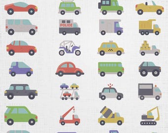 Cars Set Embroidery - Transportation Machine File - 7 Sizes 28 Designs