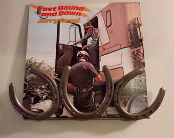 Horseshoe Vinyl Record Wall Mount