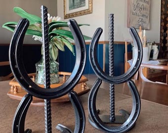 Horseshoe Paper Towel Holder