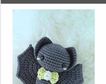 Bat Crochet Pattern Pdf Bat Halloween Crochet Pattern