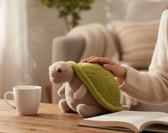 Amuseables Jelly Cat pluche knuffel, geïnspireerd op een schildpad – Zachte, lieve knuffelmaatjes