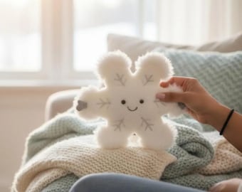 Amuseables Jelly kat Sneeuwvlok geïnspireerd Pluche – Zachte en Knuffelige Metgezel