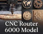 6000+ CNC Router Files Pack | Wood Carving, Relief Models (Digital Download)