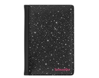 Purple Glitter Passport Cover - Etsy display picture 1