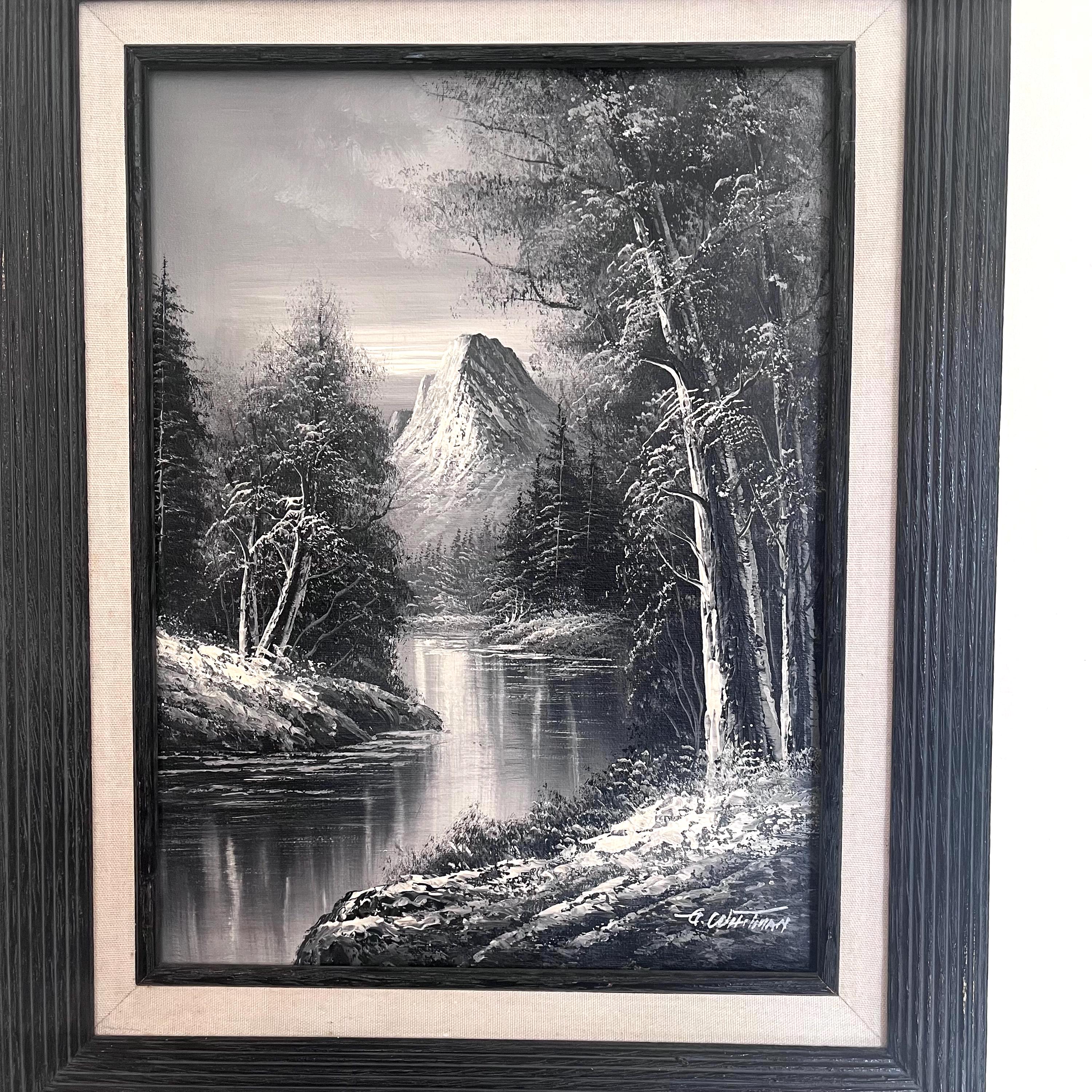 G Whitman Painting - Etsy