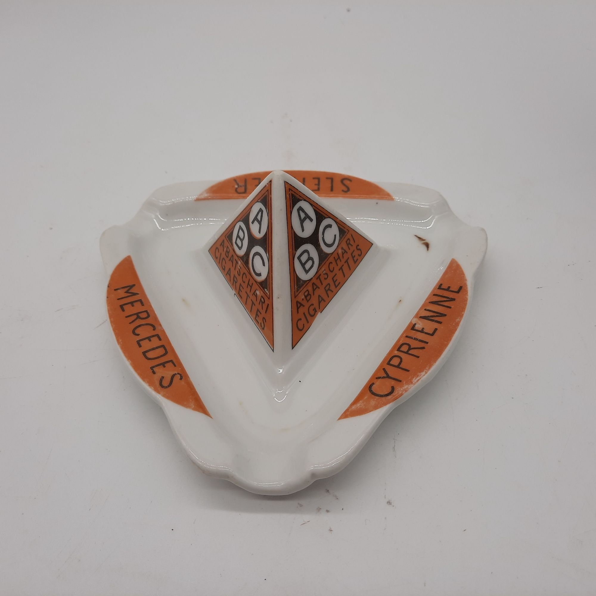 a batschari cigarettes Antique A. Batschari Cigarettes Cyprienne Sleipner Pyramid Ashtray Advertising a batschari cigarettes Antique A. Batschari Cigarettes Cyprienne Sleipner Pyramid Ashtray Advertising