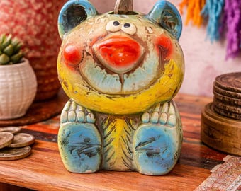 Vintage Napco Ceramic Skunk Coin Bank, Fur Tail, Made in Japan - Etsy