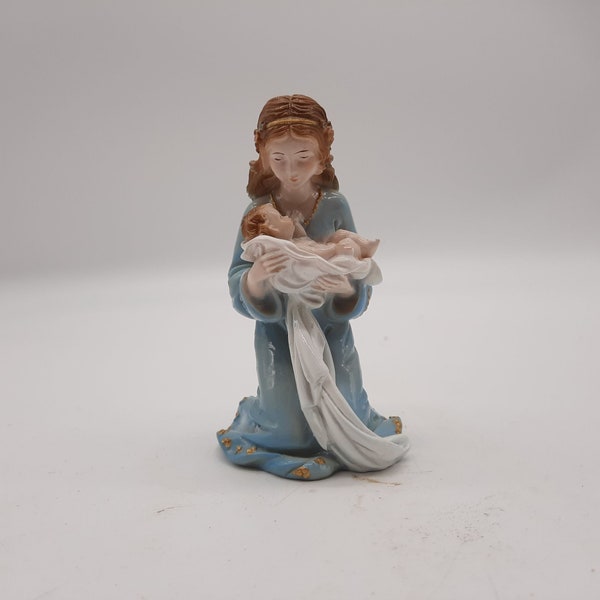 Vintage Lucchesi Mother and Child Faro Roman Italy Jesus Mary Holy Family