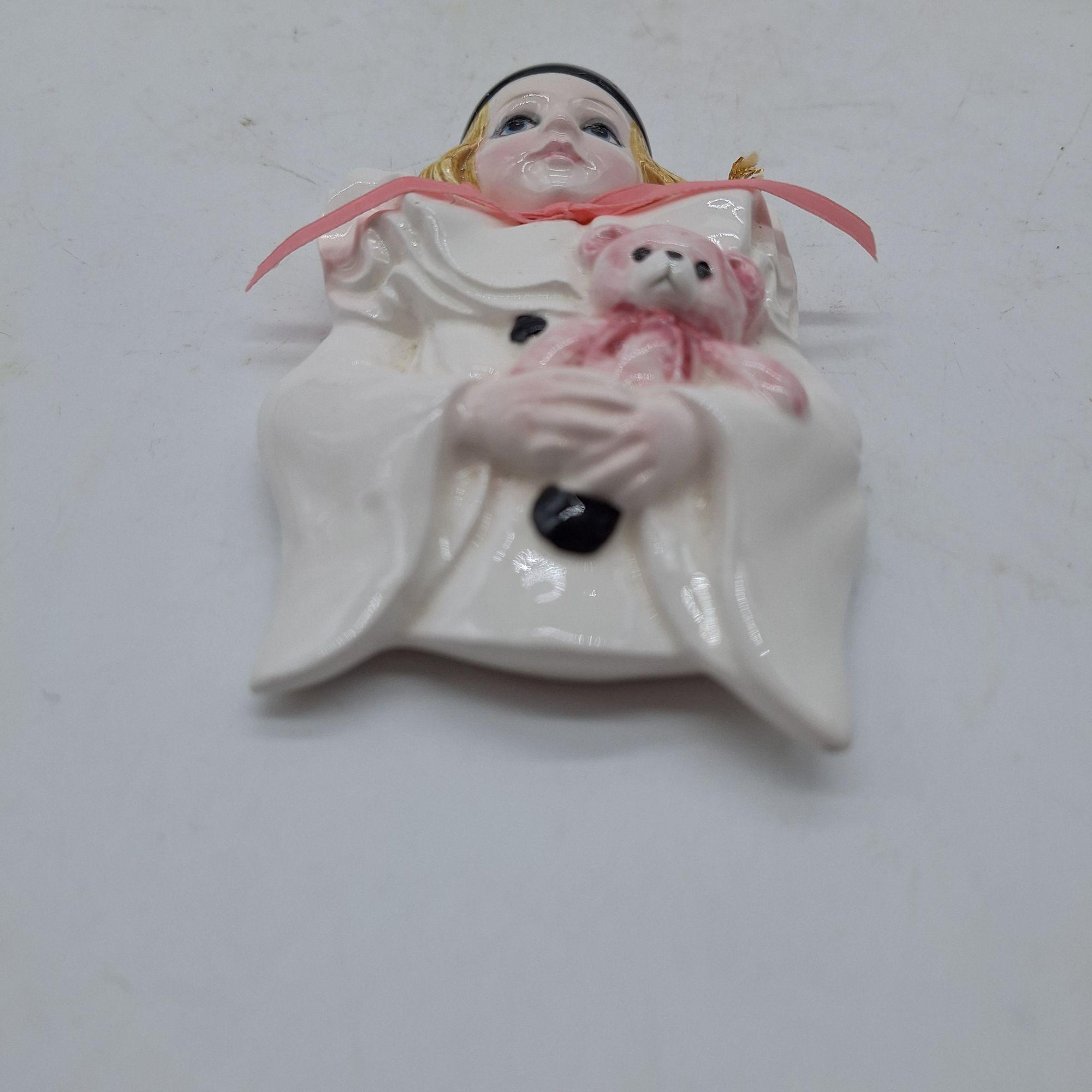 Vintage Pierrot Baby Love Michel Oks 1981 Schmid Ornament