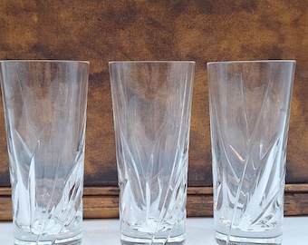 Rosenthal Classic Estelle Crystal Highball Glasses - Set of 3