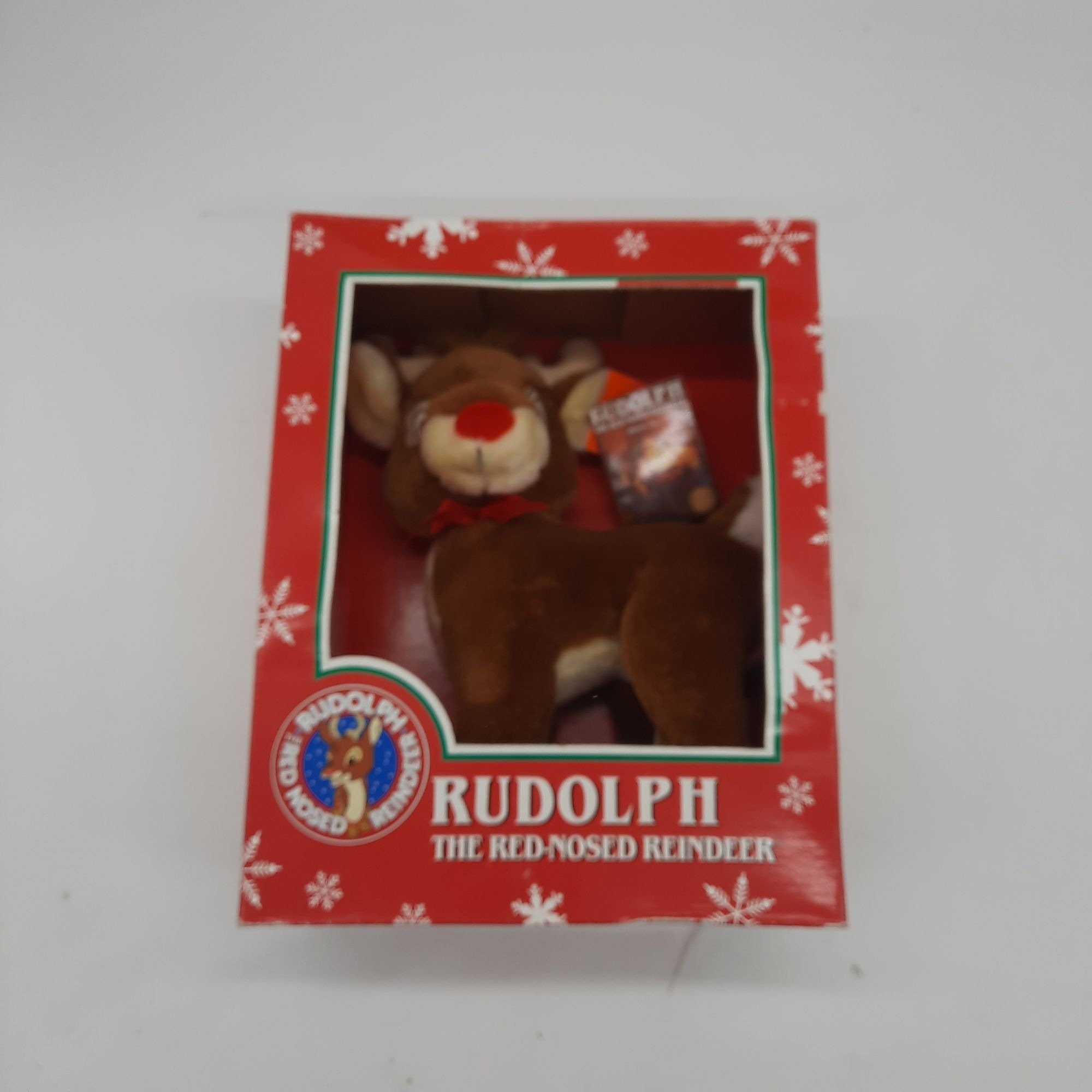 ヴィンテージ ルドルフ 赤鼻のトナカイ 拍手 クリスマス ぬいぐるみ