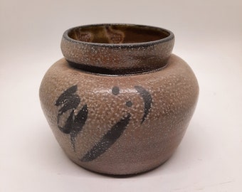Handmade wheel thrown studio pottery vase