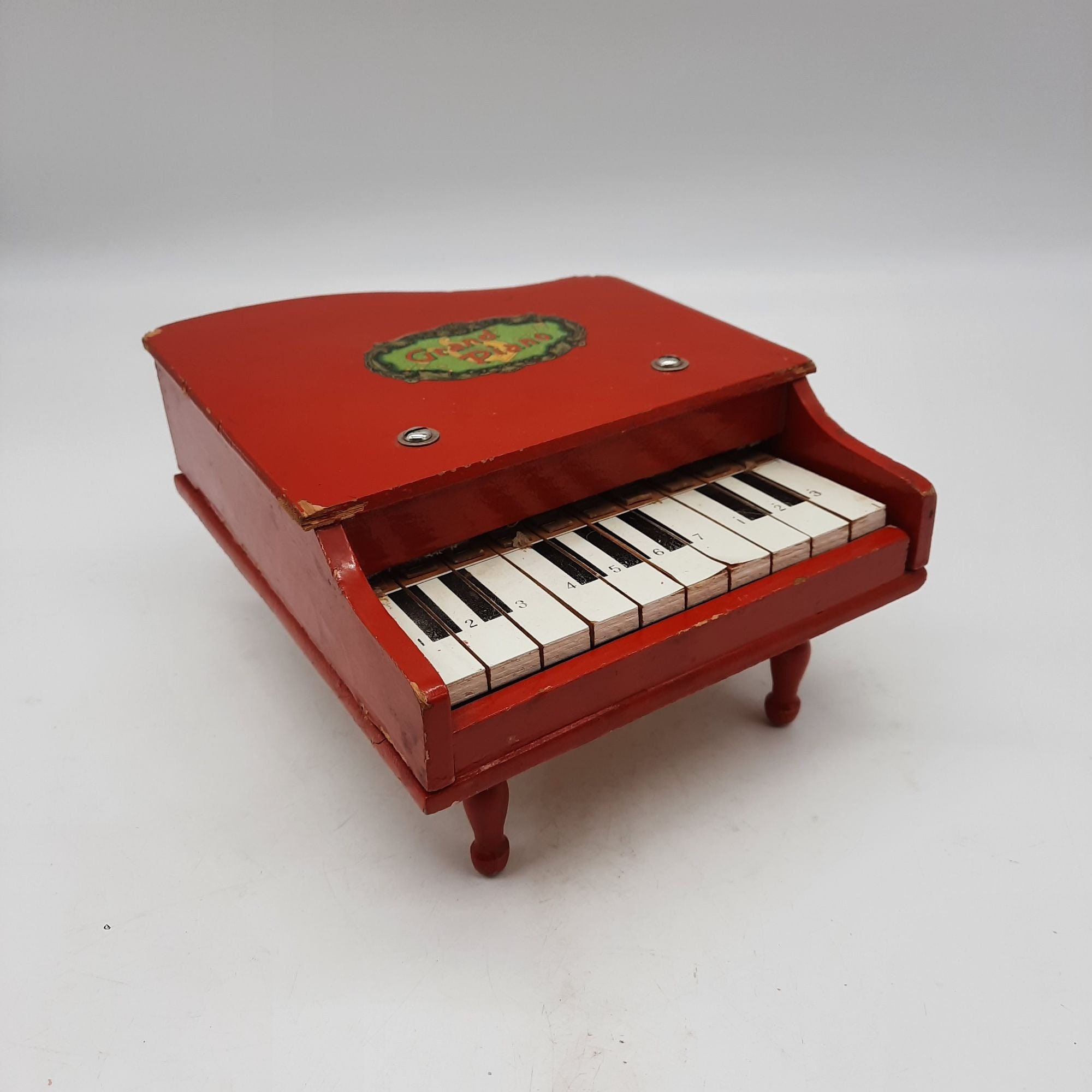  Schylling Mini Red Piano : Toys & Games