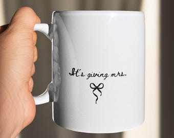 Future Mrs Mug, Bride to Be Engagement Gift