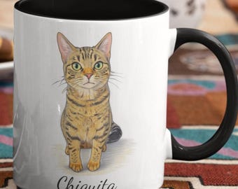 Custom Dog Cup | Ceramic Mug, Dog Mama Personalized, Pet gifts,  Personalized pet photo Mug, Dog Cat picture with text