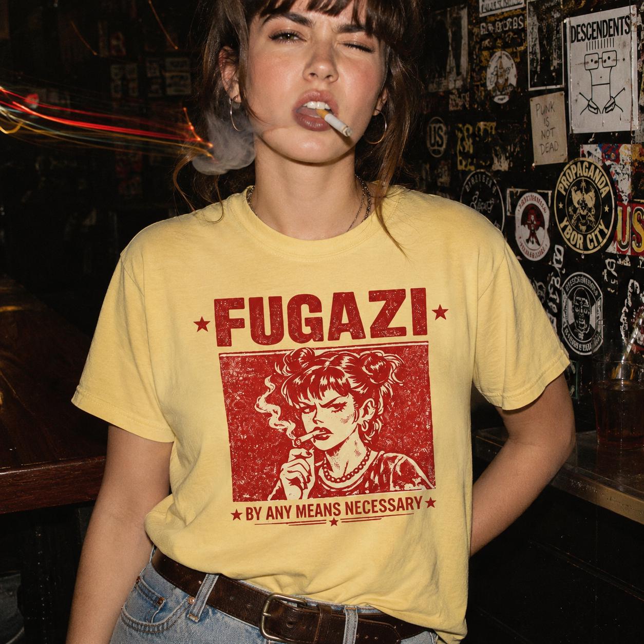 Fugazi t shirt - Etsy 日本