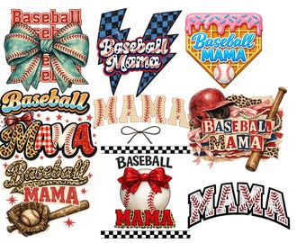 Mamá de béisbol retro PNG a cuadros, Mamá de béisbol PNG, Lazo de coqueta de béisbol PNG, Lazo de béisbol PNG, Diseño de camiseta de mamá deportiva Mamá de béisbol retro