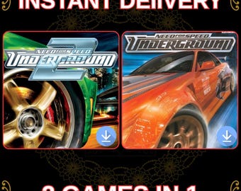NFS Underground 1 en 2 pc-downloadbundel | Klassieke straatracegames