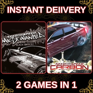 NFS Most Wanted Black Edition + Carbon PCダウンロードバンドル | クラシックレーシングゲーム