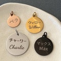 Personalized Japanese Pet Tag: Engraved Stainless Steel ID Tag product logo
