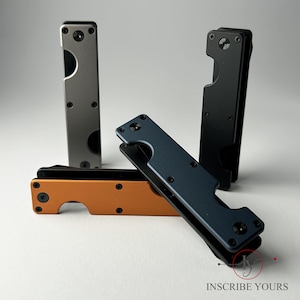 Aluminum Alloy Key Organizer - High Capacity, Personalized