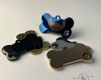 Personalized Stainless Steel Dog Tag – Bone Shaped Pet ID