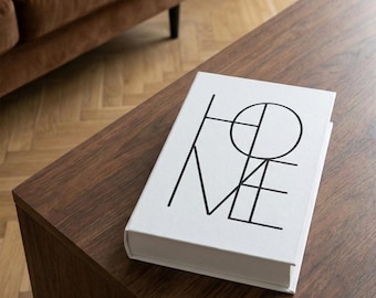 Libro decorativo para el hogar - Caja de almacenamiento oculta
