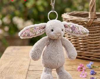 Jellycat Easter bunny keychain