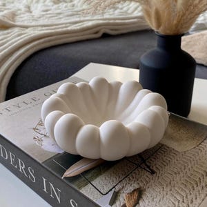 Cloud Schmuckschale | Ringschale | Schmuckablage | Bubble Bowl | handgefertigt aus JESIN | moderne Deko | ästhetisch | interior