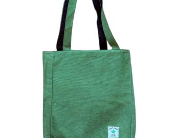 Eco Friendly Hemp Tote, Durable Reusable Grocery & Market Bag, Lightweight Daily Carry, Handmade
