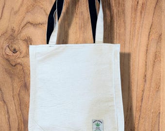 Eco Friendly Hemp Tote, Durable Reusable Grocery & Market Bag, Lightweight Daily Carry, Handmade