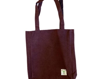 Eco Friendly Hemp Tote, Durable Reusable Grocery & Market Bag, Lightweight Daily Carry, Handmade