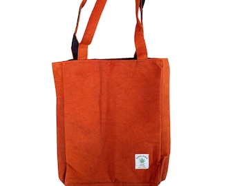 Eco Friendly Hemp Tote, Durable Reusable Grocery & Market Bag, Lightweight Daily Carry, Handmade