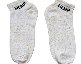 Hemp Socks (3 Pairs) – Natural Breathable Comfort, Everyday Durability