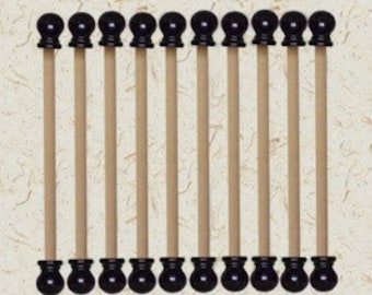 6 Inch Diy 150 Pairs Scroll Invitation Rods Etsy