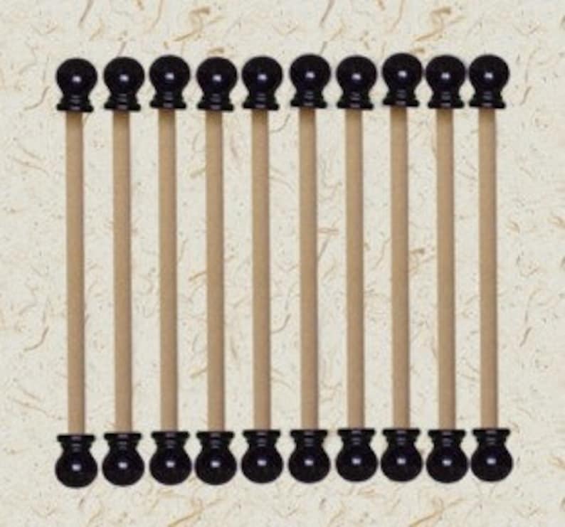 Sample Set 6 And 8 Inch Scroll Invitation Rods Etsy