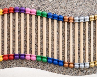 30-Sets - DIY Scroll Invitation Rods -6-1/2 Paper width