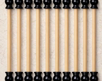 5-1/2 inch paper width DIY 55 Sets. Scroll Invitation Rods