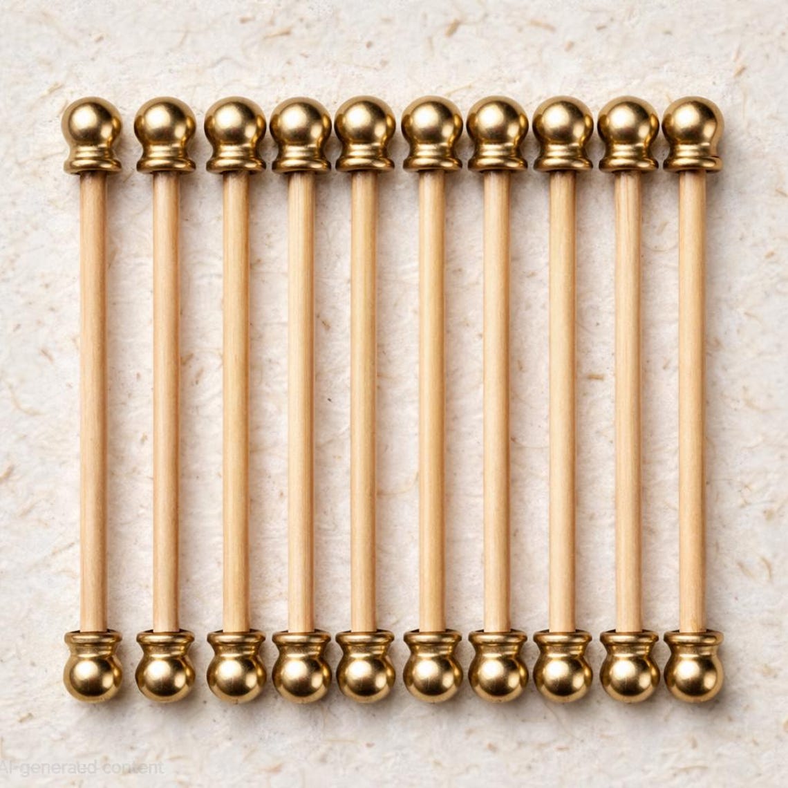 8-inch DIY 150-sets. Scroll Invitation Rods - Etsy