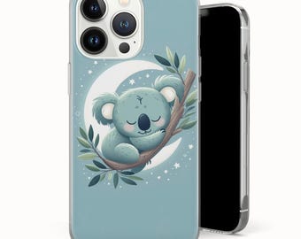 Koala Handyhülle – Australian Aesthetic Cover für iPhone 17 Air 16e 15 Pro Max 14 13 | Samsung S25 Ultra S24 S23 FE | Google Pixel 10 XL9