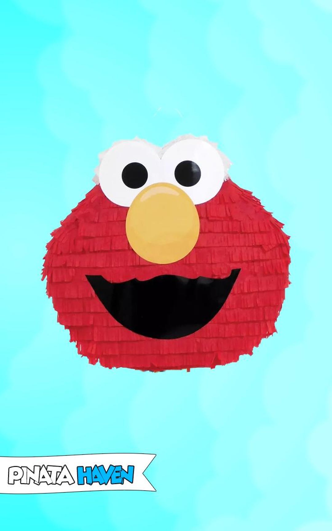 Pull String Elmo Pinata Elmo Pinata Sesame Street Birthday Party - Etsy
