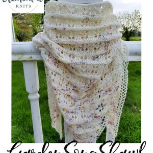 Garden Song Shawl Pattern