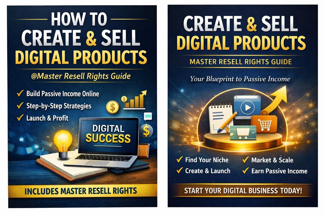 How to Create & Sell Digital Products | Master Resell Rights Guide ...
