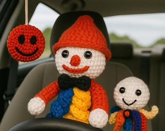 Crochet Keychain Patterns – 3 Amigurumi Designs, Beginner PDF (ZIP Download)