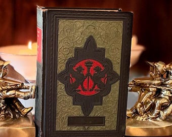 1883 Edgar Allen Poems The Raven Rare Antique