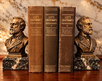 1944 Lee’s Lieutenants 3 Volume Set | Douglas Southall Freeman | Civil War Military History Books