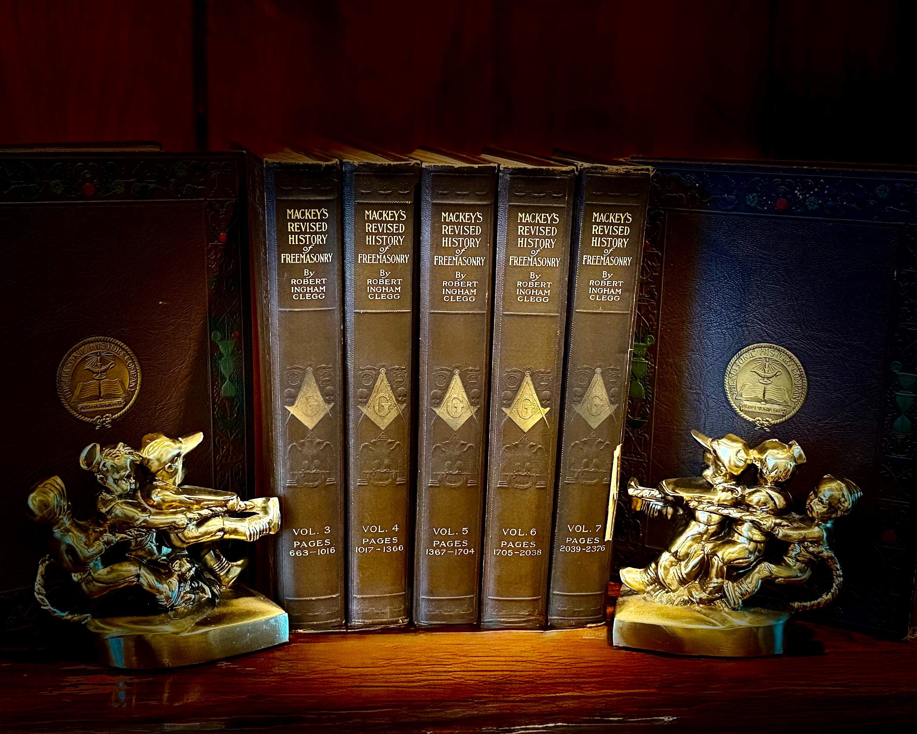 Mackey's Revised History of Freemasonry 7 Volume Books (1921