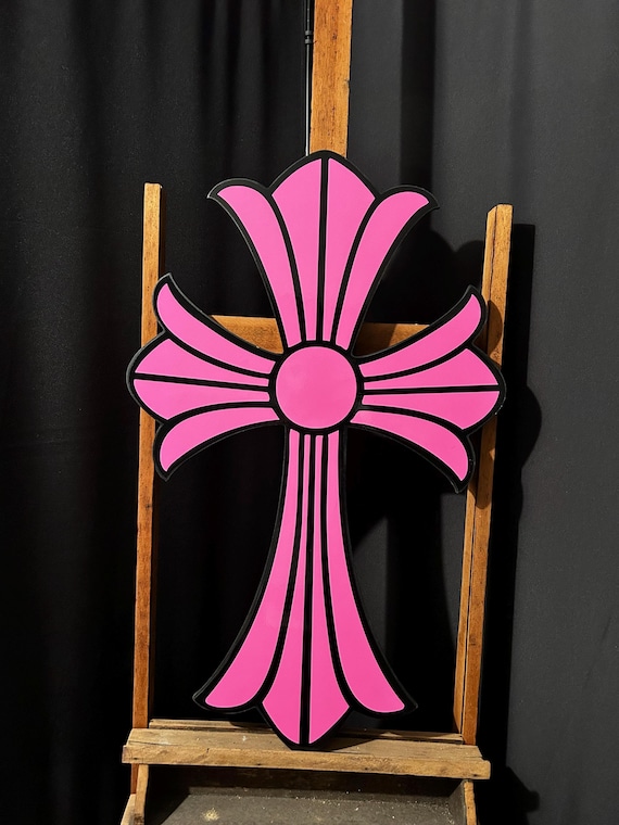 Chrome Hearts Inspired Crosses Wall Art - Etsy